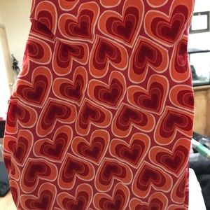 TC Lularoe Valentines Leggings- Brand New